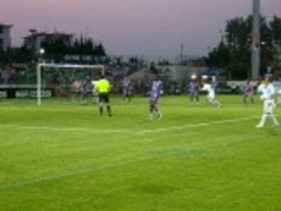 Amical TFC OM corners et actions de jeu zenden ziani