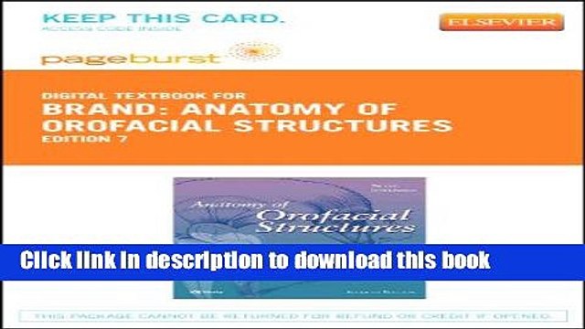 Read Anatomy of Orofacial Structures - Elsevier eBook on VitalSource (Retail Access Card), 7e