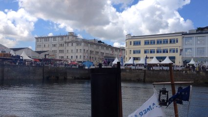 La Vigie, une vedette à vapeur à Brest 2016