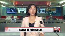 President Park to depart for Mongolia to attend ASEM Summit