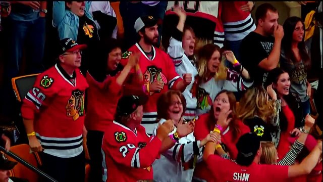 Bryan Bickell and Dave Bolland goals 17 Seconds apart June 24 2013 HD Game 6