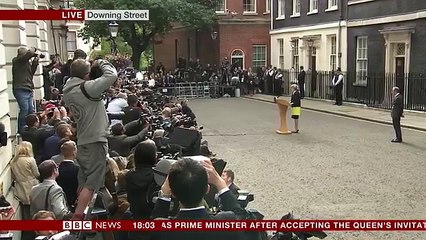 Theresa May First speech as Prime Minister