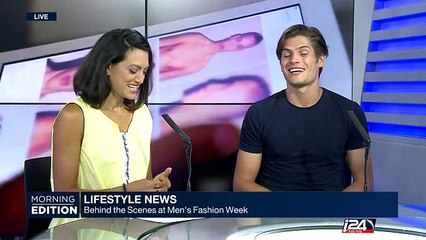 07/14: Behind the scenes at Men's fashion Week