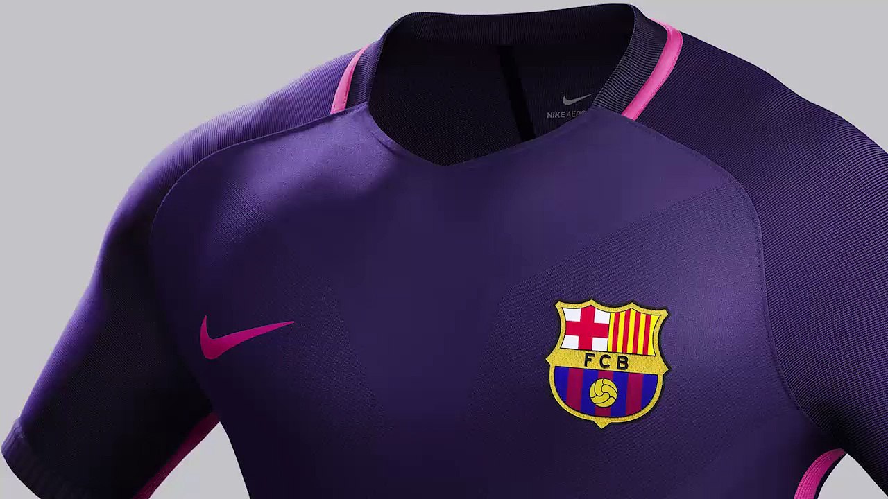 La nueva camiseta visitante del FC Barcelona