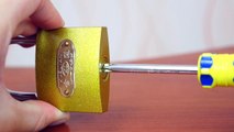 3 Simple Ways to Open a Lock- How to open lock without keys- Easy tutorials