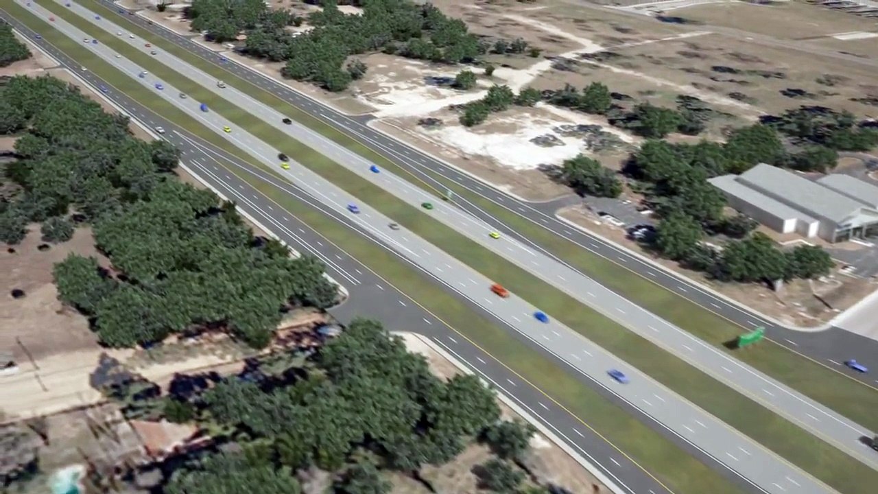 IH 10 West Perimeter 3D Animation