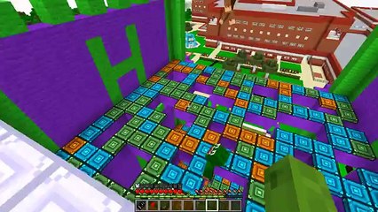 Minecraft School - HULKS BIRTHDAY GETS RUINED BY THE BULLY - YouTube