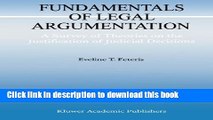 Read Fundamentals of Legal Argumentation: A Survey of Theories on the Justification of Judicial