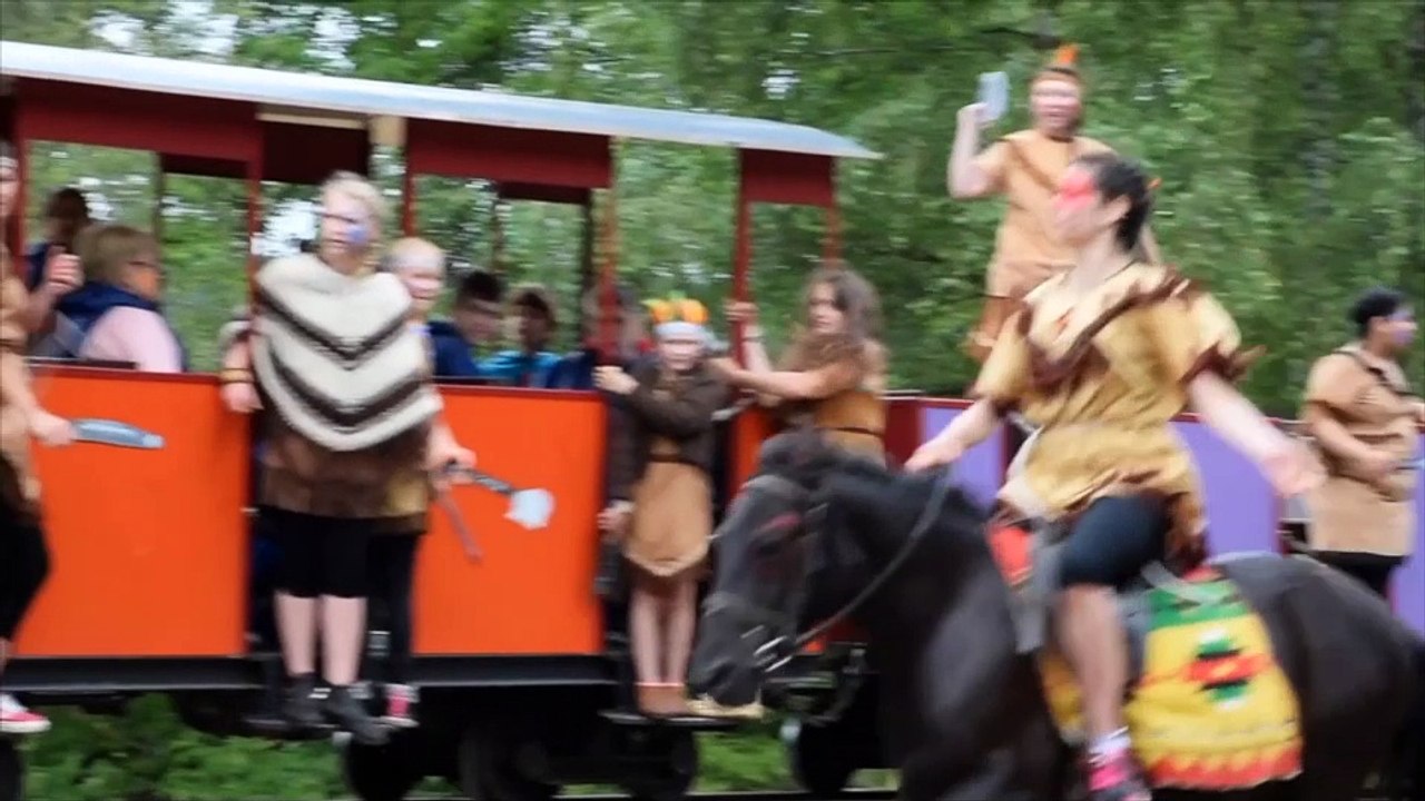 LE CREUSOT : Attaque des indiens