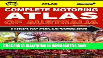 Read Complete Motoring Atlas of Australia 7th - spiral bound ebook textbooks
