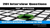 Download 201 Interview Questions - SAP Workflow E-Book Download