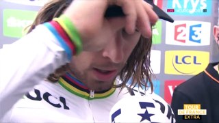 Peter Sagan odrovnal redaktorku aj komentátorov Eurosportu