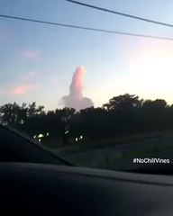 Un nuage en forme de pénis