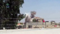 داريا- 29-10-2013 قصف مدفعي يستهدف الأبنية السكنية غرب المدينة