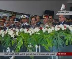 بالفيديو.. السيسى يشهد العرض العسكرى لحفل خريجى الكلية البحرية والدفاع الجوى بالإسكندرية