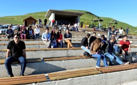 Damal'da Hava Açınca Atatürk Silueti Görüldü