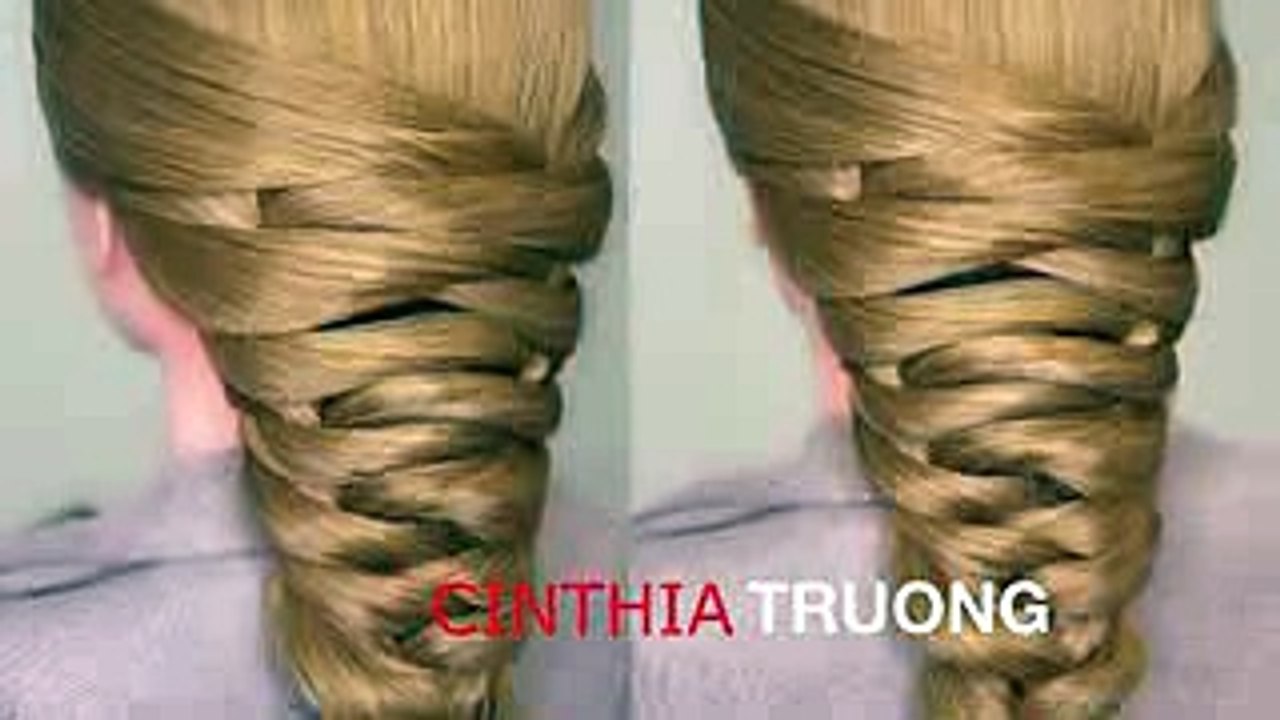 Easy Tier Braid Hair Tutorial