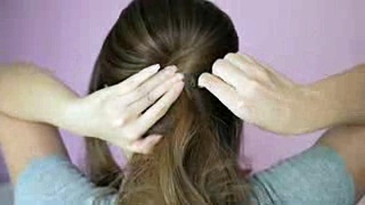 Easy Summer Twist Updo Hair Tutorial