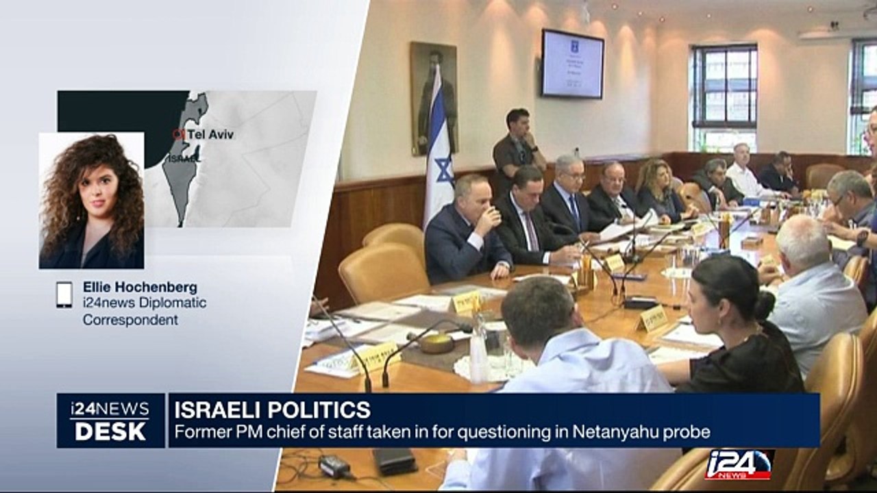 Israeli former PM chief of staff taken for questioning in Netanyahu probe