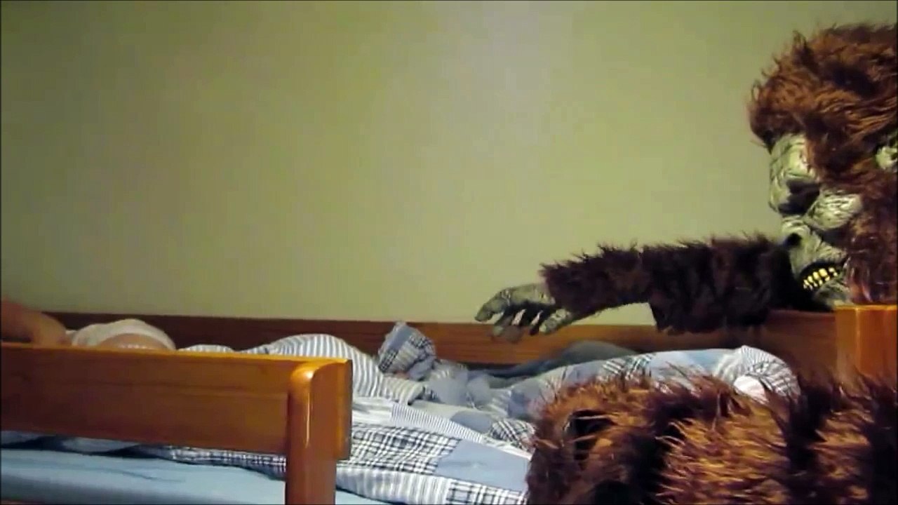 Quand ta fille te ruine ta blague... Même pas peur!