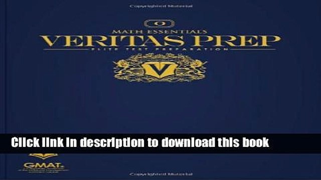 Read Math Essentials (Veritas Prep GMAT Series) PDF Online