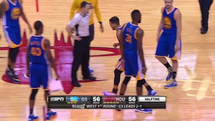 Stephen Curry suffered a knee injury in an unfortunate slip against Rockets ● April 24, 2016