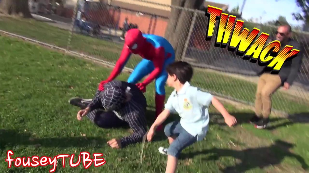 PRANK SPIDERMAN dans la vie réelle !