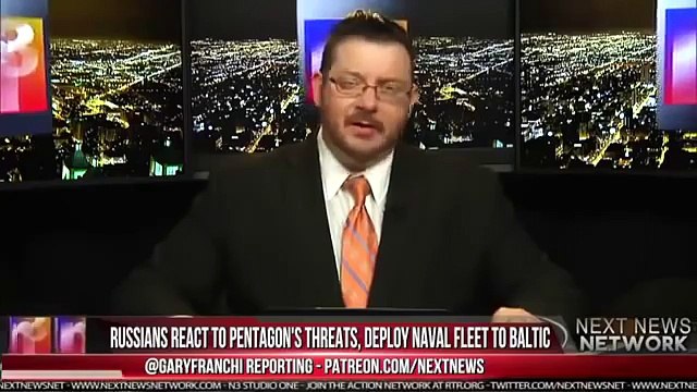 RUSSIA SENDS 10 SHIPS to meet the US in BALTIC