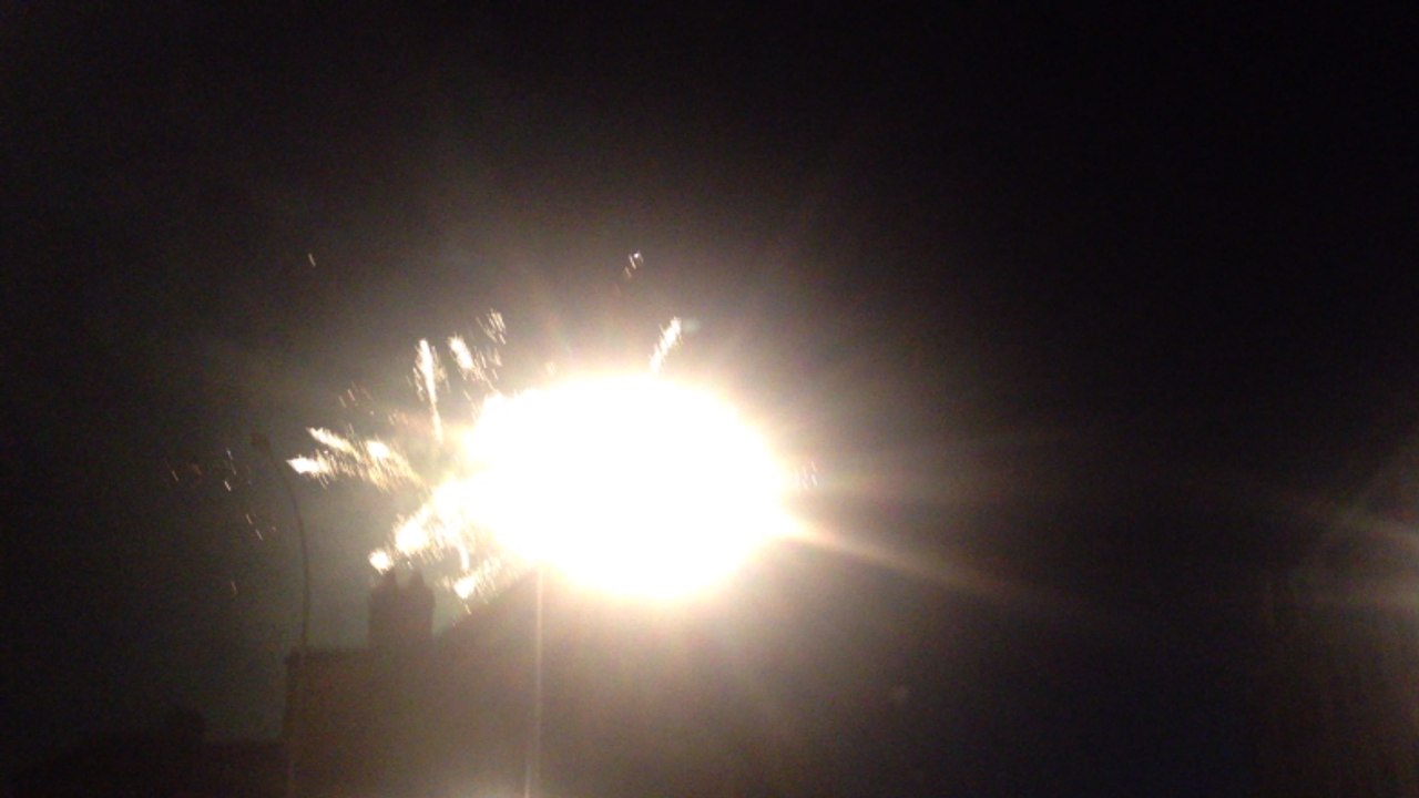 Feu d'artifice à Alençon