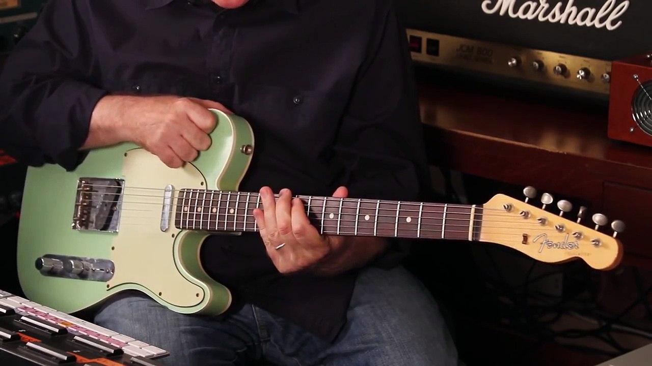 Tim Pierce plays the 'Wildwood 10' Telecaster