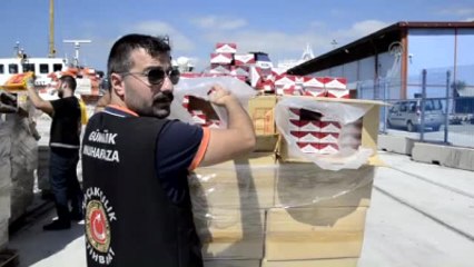 İstanbul Boğazı'ndaki Kaçak Sigara Operasyonu