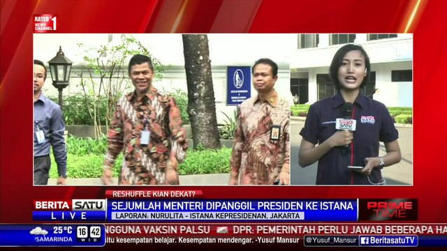 Pertemuan di Istana Kepresidenan Tidak Membahas Reshuffle