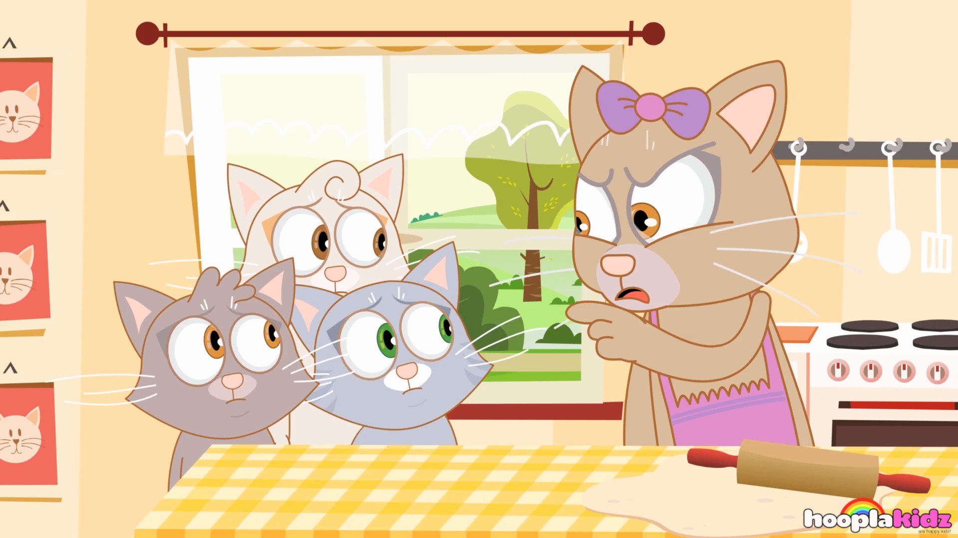 three little kittens chuchu tv