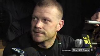 (01/25/2010) Tim Thomas Interview After Loss Against Hurricanes