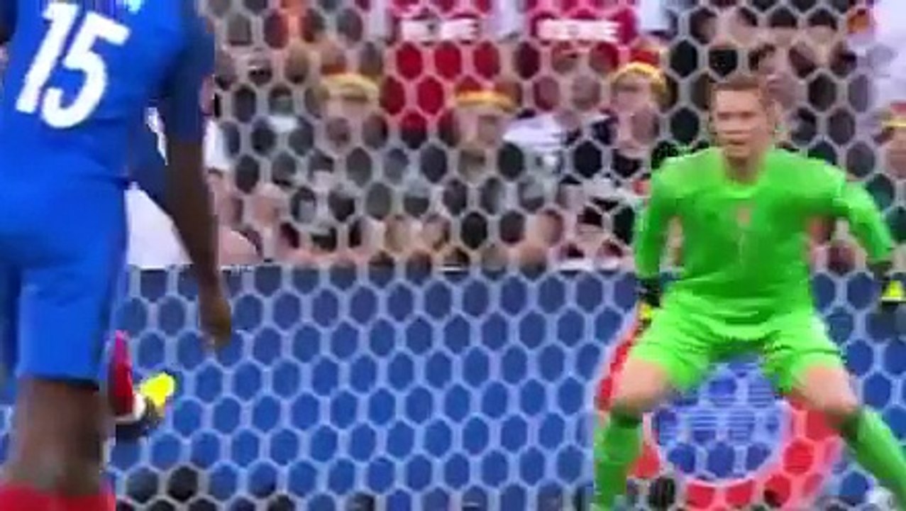 ملخص مباراة فرنسا 2-0 المانيا بتعليق رؤوف خليف نصف نهائي امم اوروبا 2016 بجوده عاليه
