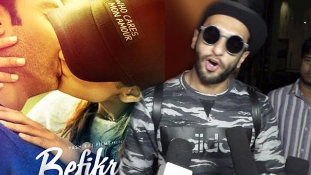Ranveer Singh REACTS On Kissing Vaani Kapoor In Befikre