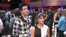 SHAWN JOHNSON AND MARK BALLAS!! backstage  DWTS  20/04/09