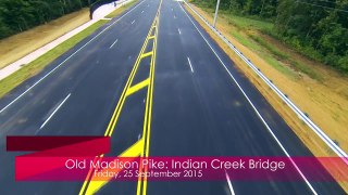 Old Madison Pike Road Construction Overflight: 25 September 15