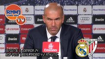 Rueda de prensa Zidane post Real Madrid 4-2 Athletic Bilbao | LIGA BBVA JORNADA 24