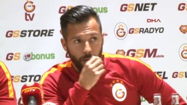 Galatasaray'da Yasin Öztekin ve Sinan Gümüş Basın Toplantısı Düzenledi