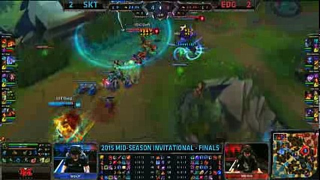SK Telecom T1 vs Edward Gaming Game 5 Grand Finals Mid Season Invitational 2015 SKT vs EDG G5