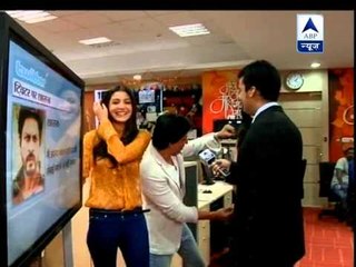 'Jab Tak Hai Jaan' team visits ABP Newsroom