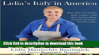 Download Lidia s Italy in America  Ebook Free