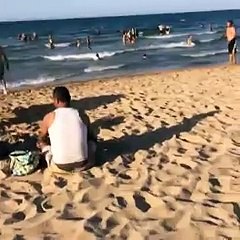 شاطئ المرسي منذ قليل