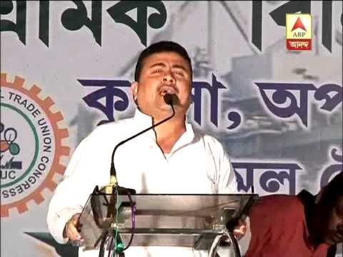TMC MP Shuvendu Adhikary attacks ABP Group