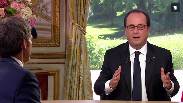 François Hollande concède une mauvaise présentation initiale de la loi travail