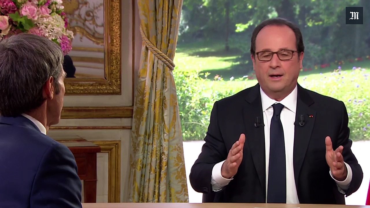 François Hollande concède "une mauvaise présentation initiale" de la loi travail