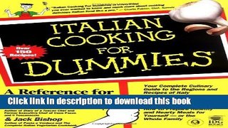 Read Italian Cooking For Dummies  Ebook Free