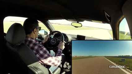 Le tour chrono de la Ferté Gaucher à bord de l'Audi S1