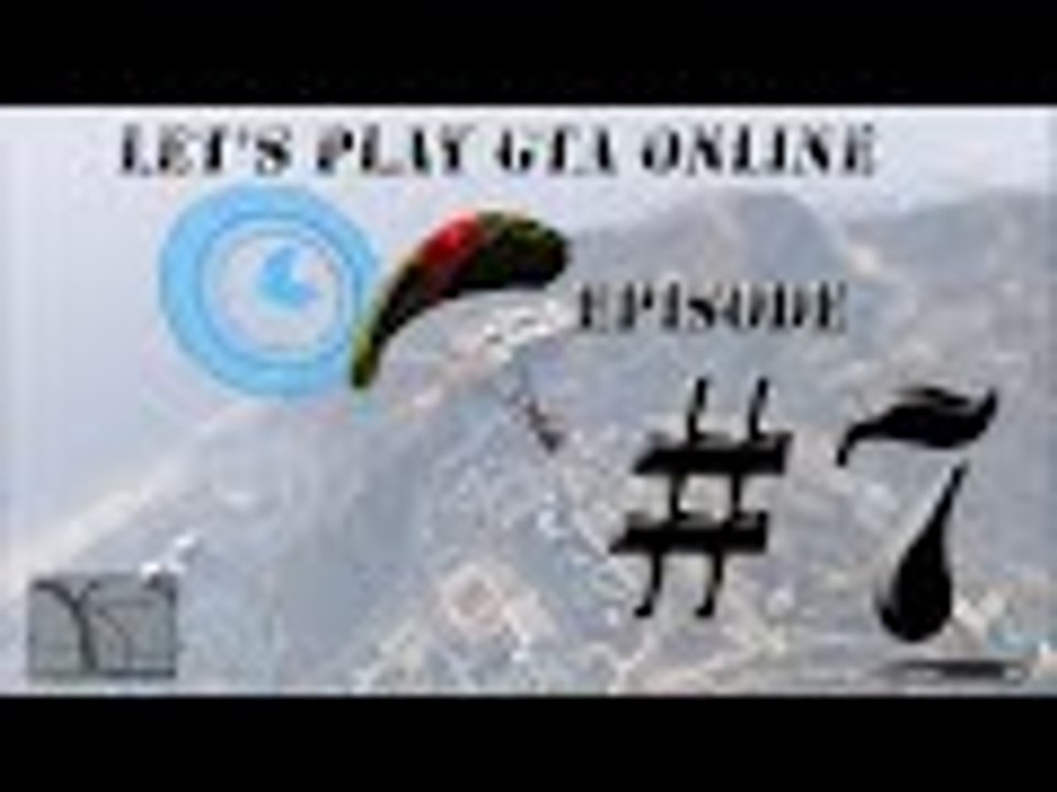 Let's Play GTA Online Episode 7 - Parachuting With A Noob
